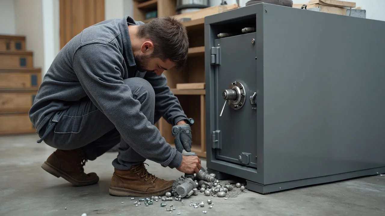 Tresor richtig aufstellen und verankern: Sicherheitstipps